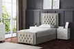 Allegra Upholstered Bed with Optional Mattress - Second Medium