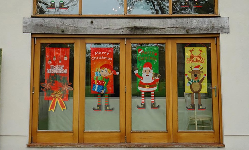 Image 2: Merry Christmas Hanging Banner