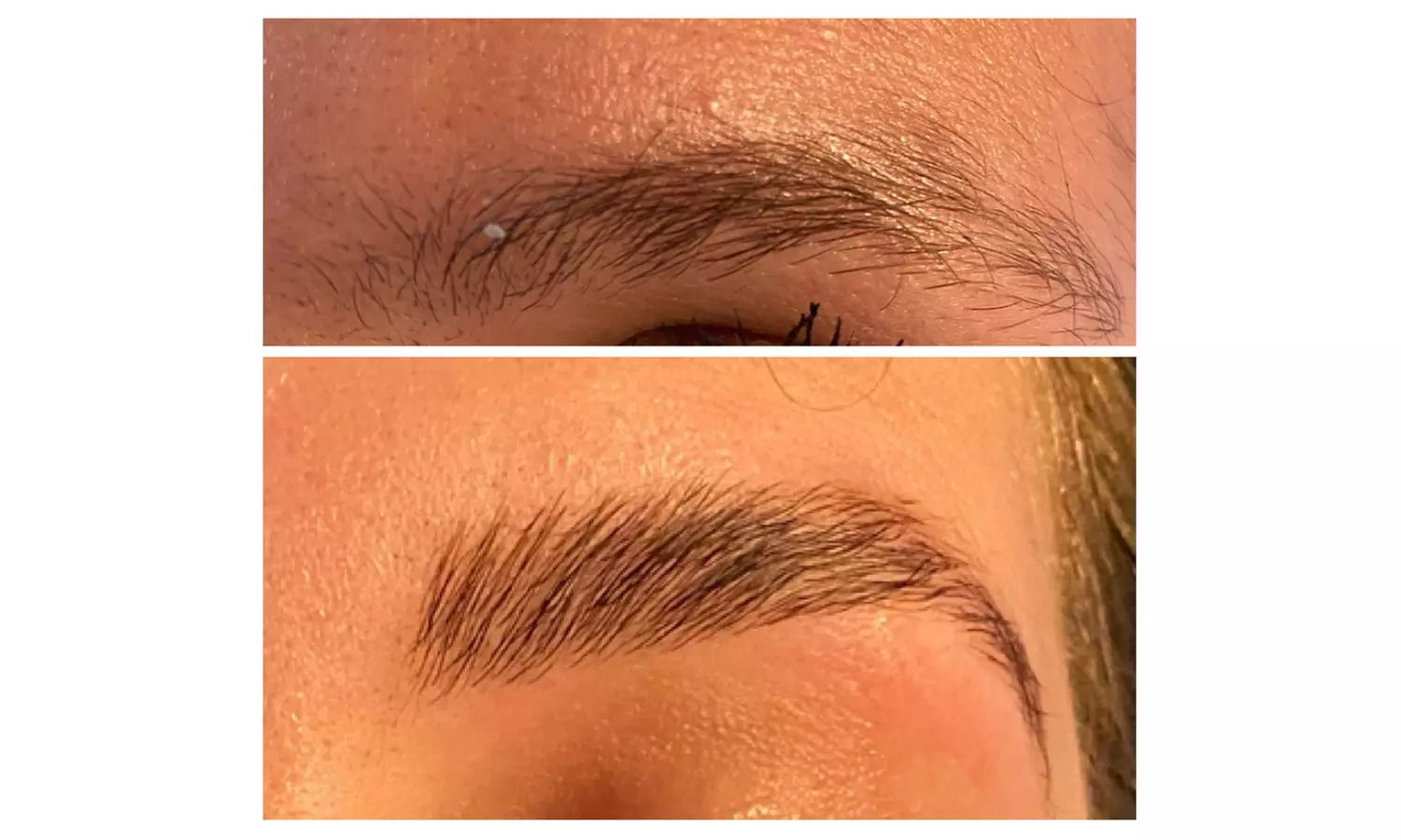 Restructuration ou Browlift des sourcils chez Sand-beauty & brows