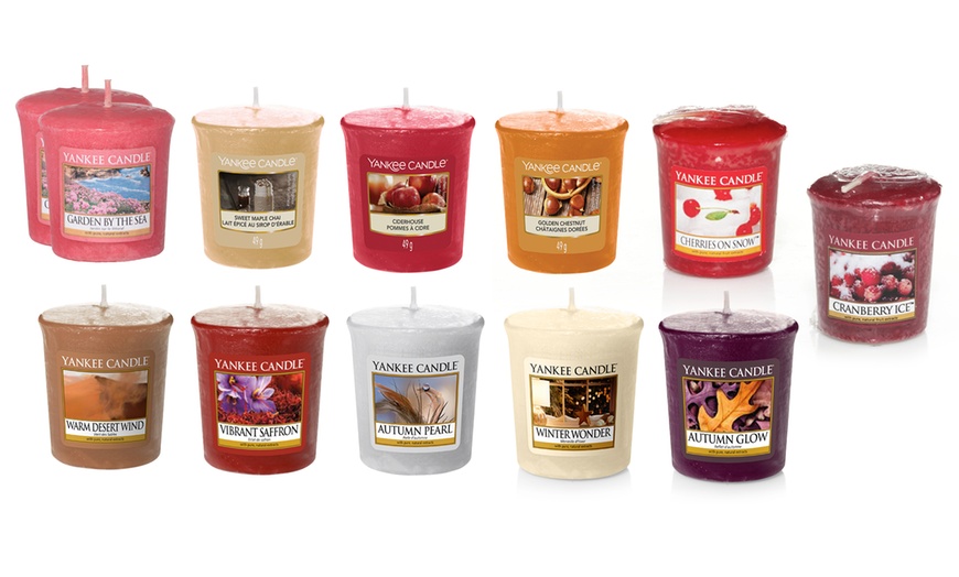 Image 2: Yankee Candle Votive Set