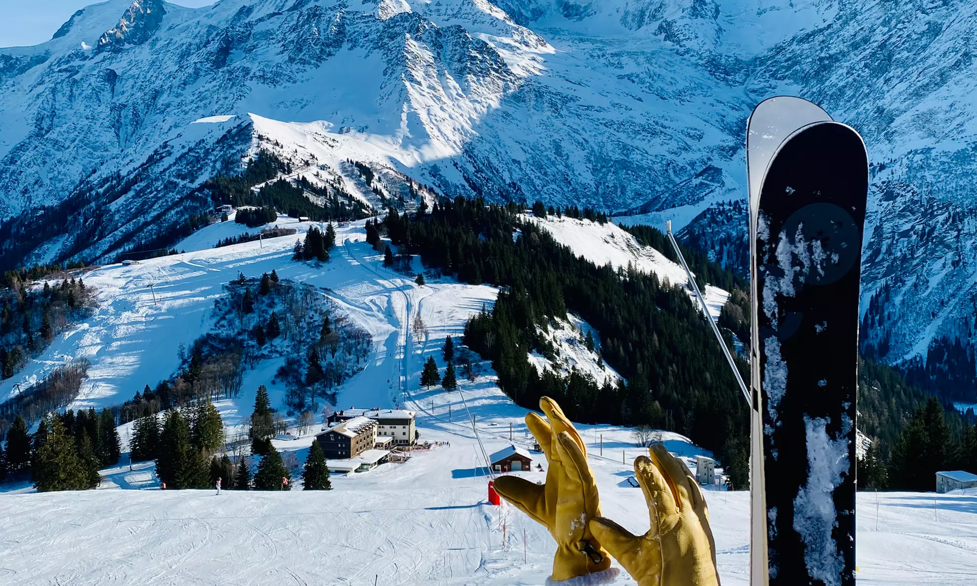 Forfait une journée de ski aux Houches - Saint-Gervais
