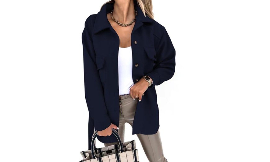 Image 6: Women's Winter Belted Coat