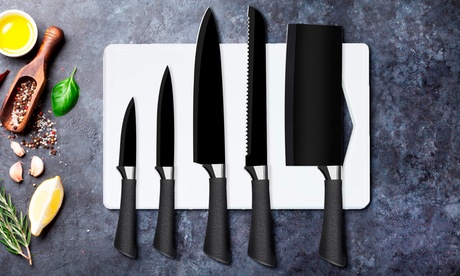 Set di 5 coltelli Silvano in acciaio inossidabile