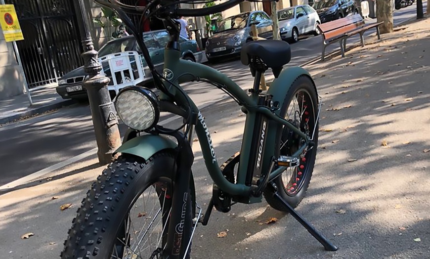 Image 5: 26'' Green Monster Electric Bicycle