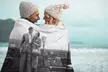 Wrap Yourself in Moments with Medium, Large, Extra-Large Personalised Photo Blanket by Printerpix(Up to 95% Off) - Second Medium