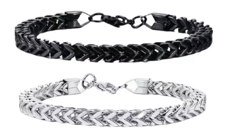 1, 2 ou 3 bracelets pour homme en métal - Image 7