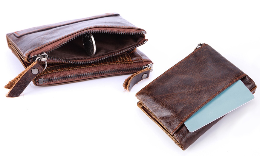 Image 5: One or Two Anti-RFID Leather Wallets