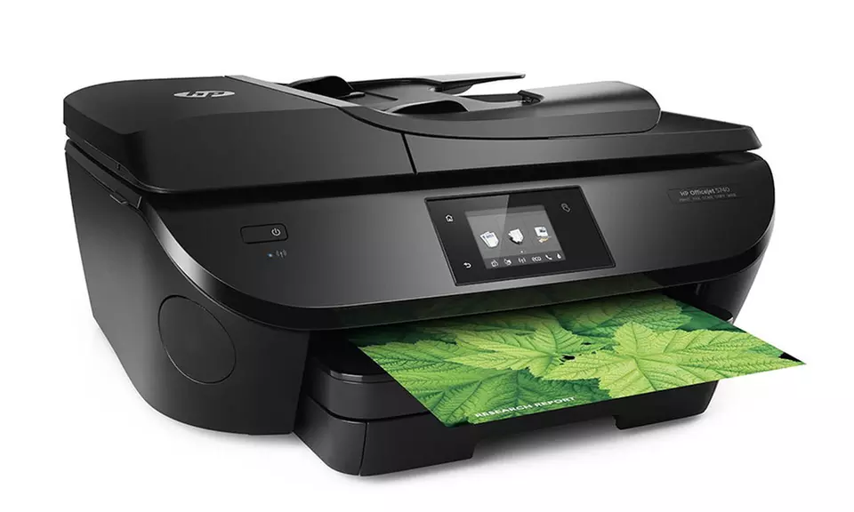 HP OfficeJet 5740 Wireless All-in-One Color Inkjet Printer (Refurbished) - Primary Image