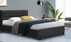 Contemporary Plush Bed Frame