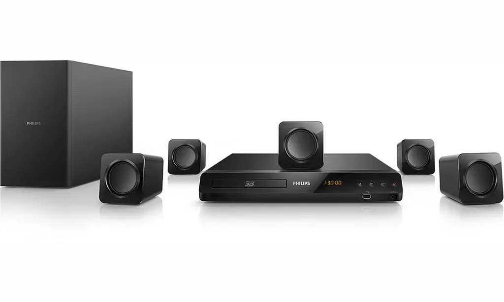Philips 5.1-Channel Blu-ray Home Theater System (Refurbished) - Primary Image