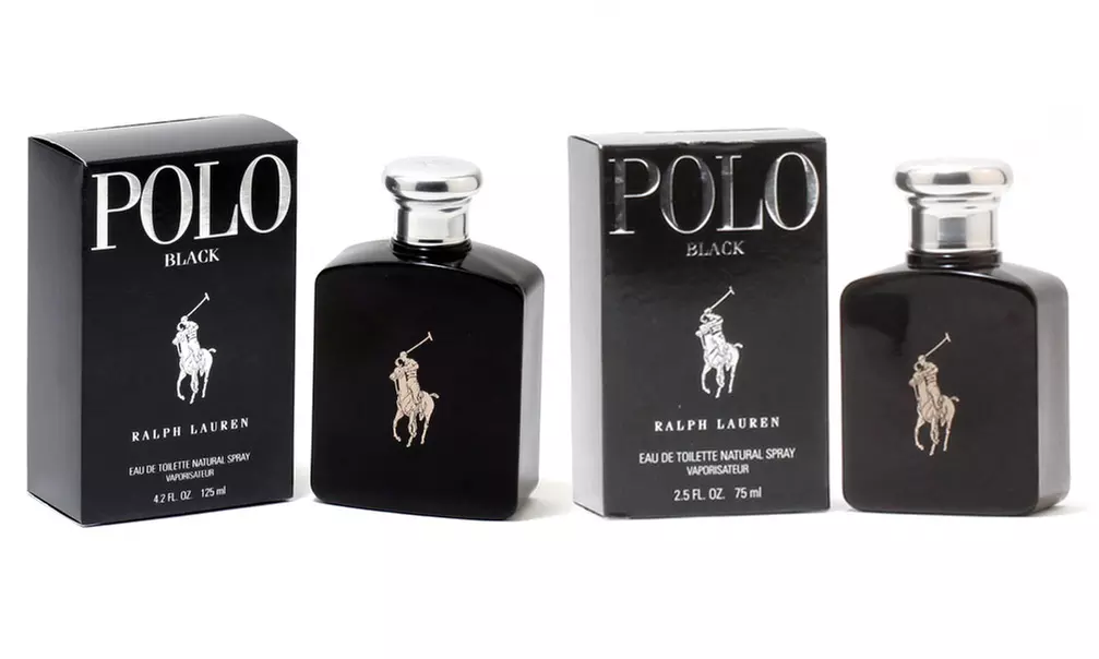 Ralph Lauren Polo Black Eau de Toilette for Men (2.5 Fl. Oz. or 4.2 Fl. Oz.) - Primary Image