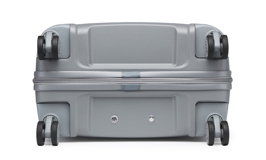 Image 6: One or Three Kono Grey PP Hard Shell Suitcases 