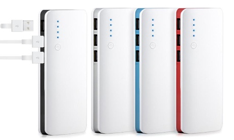 Powerbank d'une capacité de 20 000 mAh et lampe de poche