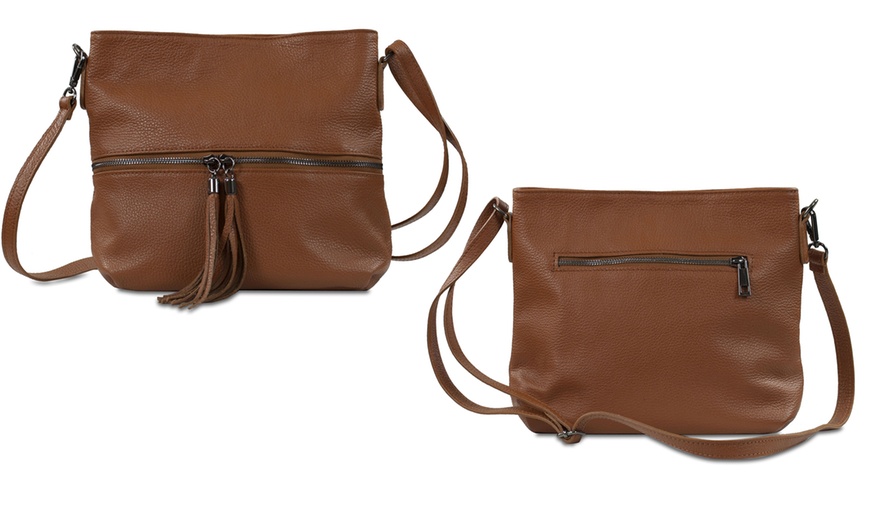 Image 5: Roberto Marelli Leather Bag