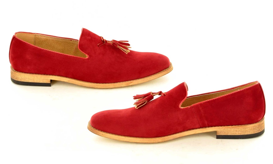 Image 24: Slip-On Tassel Loafers