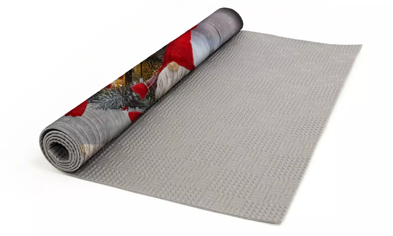 Passatoia digitale in stile natalizio