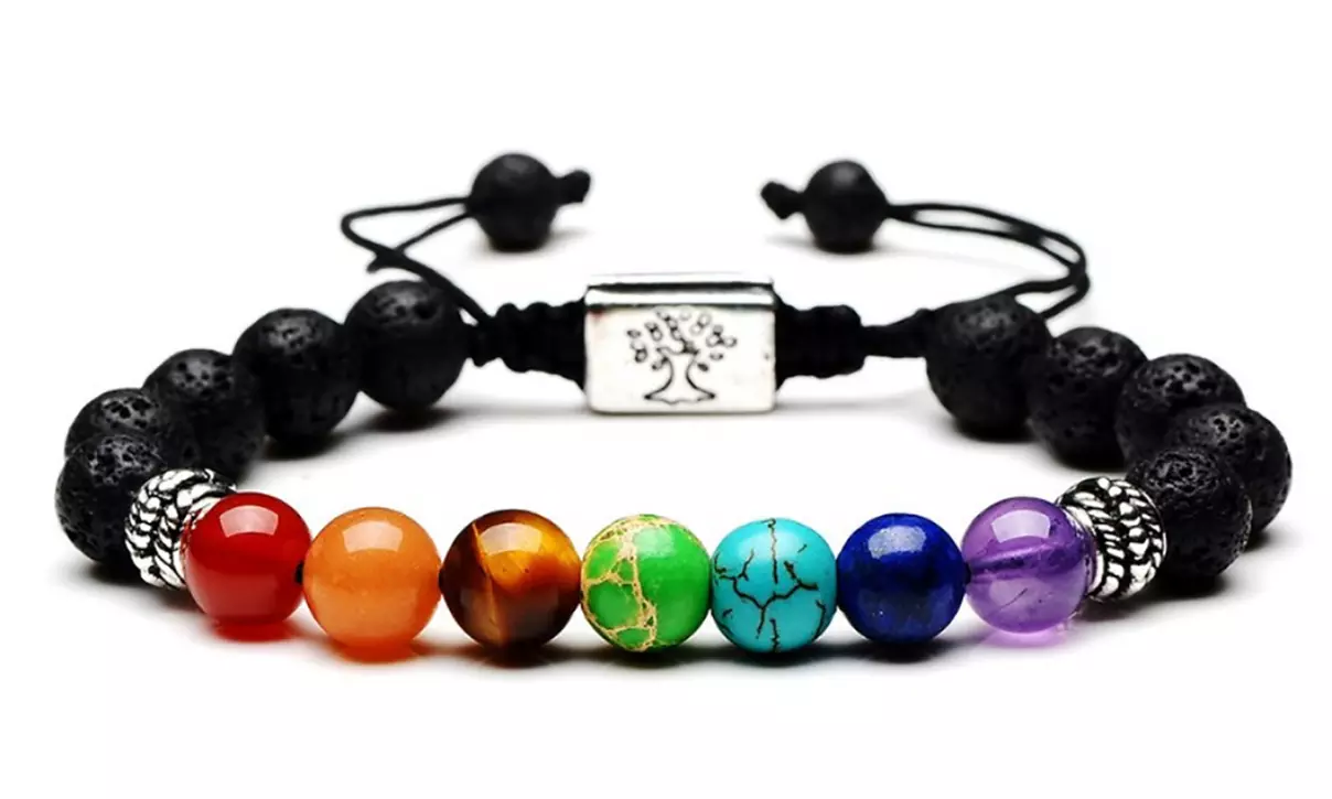 1 ou 2 bracelets chakra arbre de vie 7 pierres - Primary Image