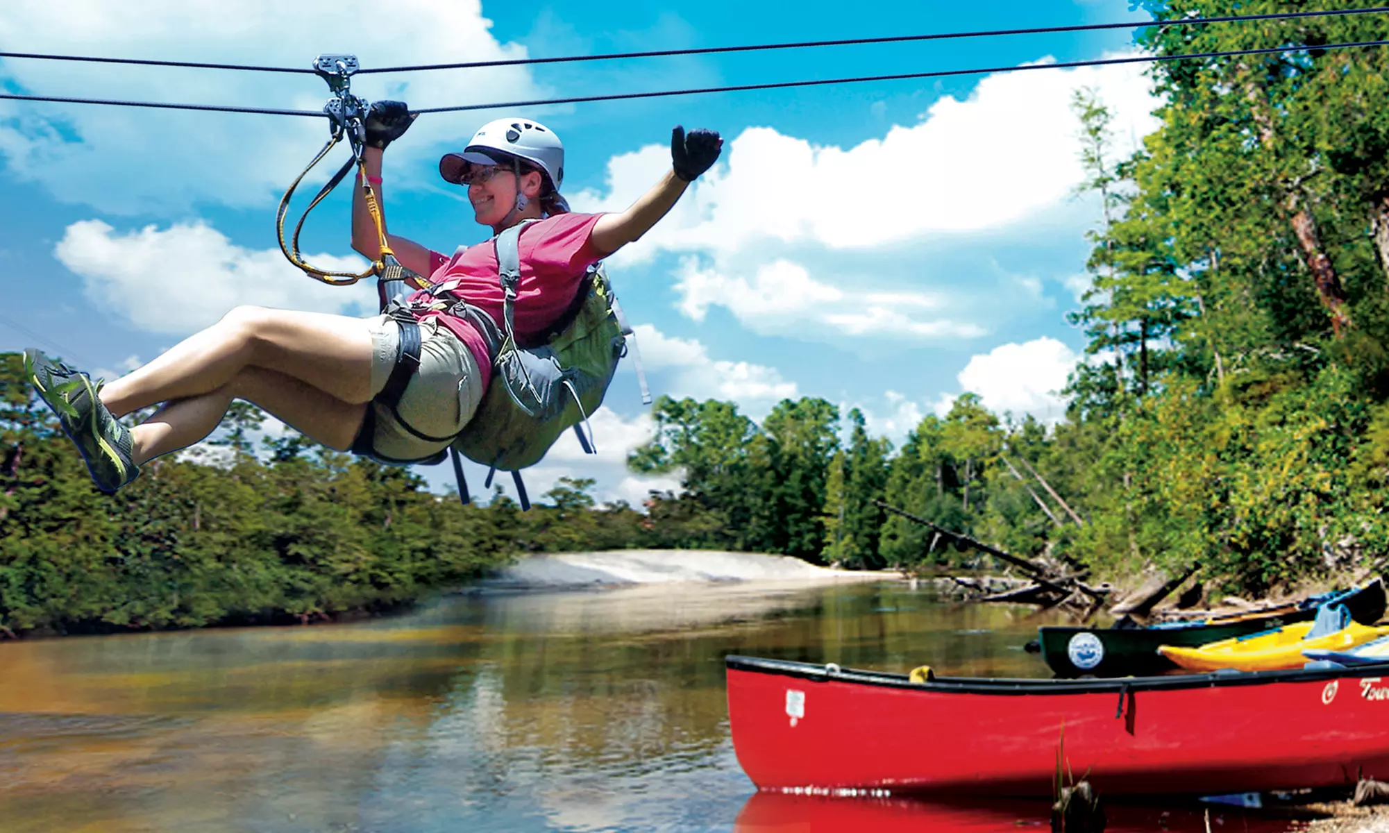 Up to 37% Off Zipline Tour at Adventures Unlimited
