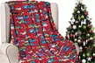 Premium Home Soft Micro Plush Christmas Throw - Second Medium