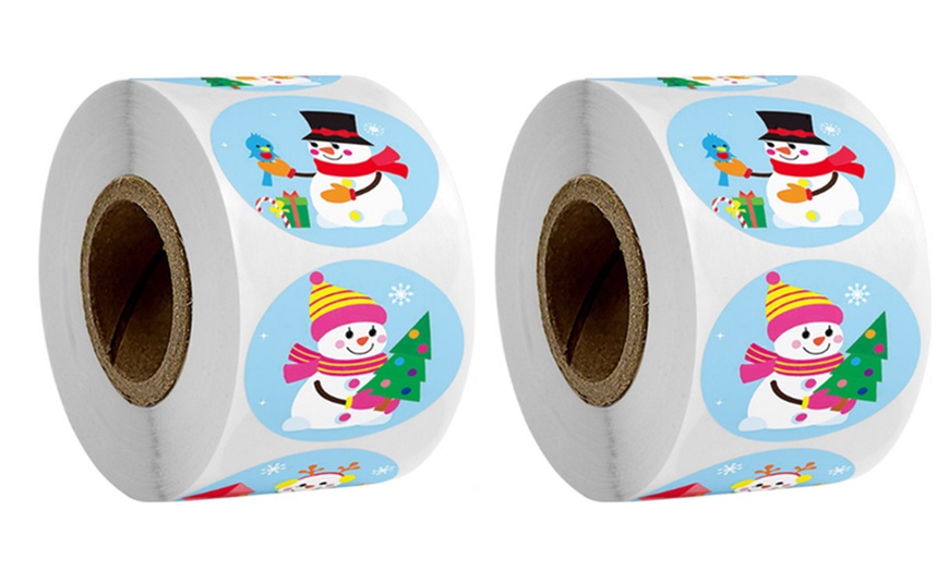 Image 9: Merry Christmas Sticker Roll