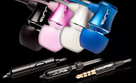 $19 for JBuds Premium Metal Earbuds with Enterprise Class Microphone ($89.95 value). Four Colors Available. - Primary Image