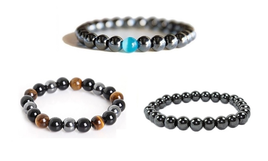 Image 8: Bracelets en hématite