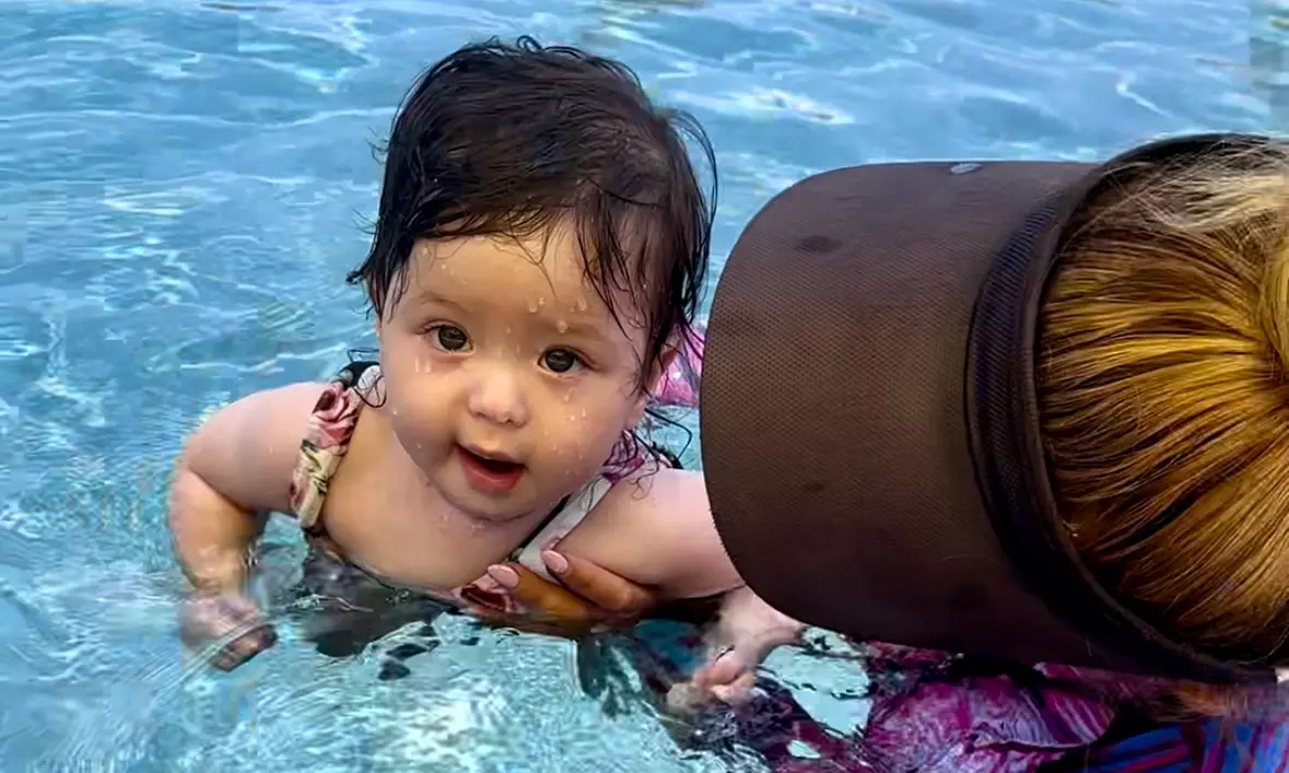 Swim Lesson at Bright Kids Swimming