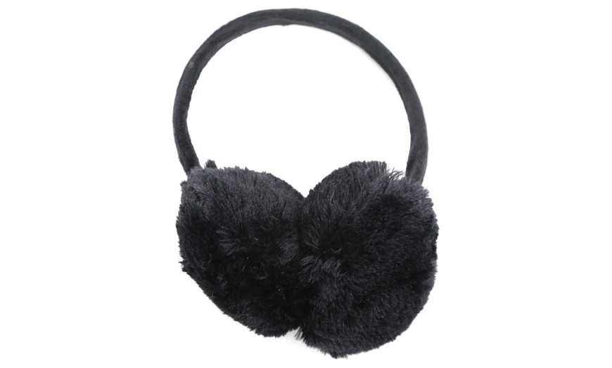 Image 2: Kids' Faux Fur Ear Muffs