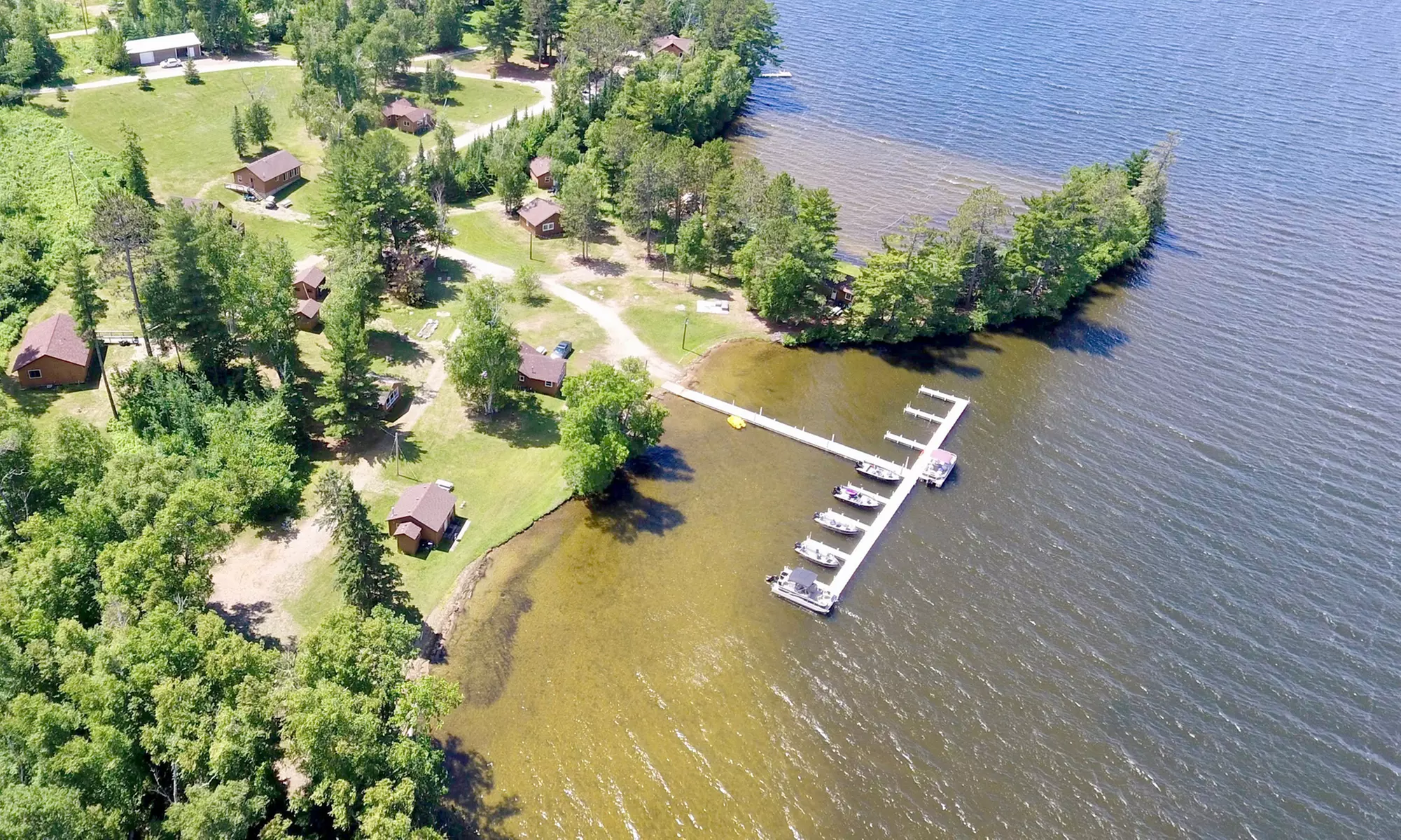 Stay with Optional Boat Rental at Birch Forest Lodge in Orr, MN. Dates into August. - Primary Image