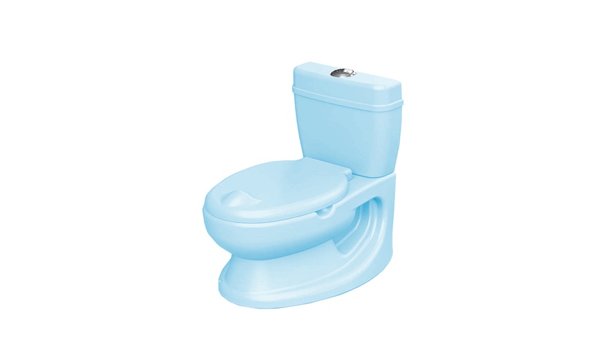 Image 3: Educational Potty Training Toilet with Realistic Flush Sound