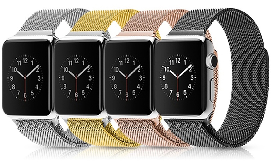 Image 2: Bracelet compatible Apple Watch