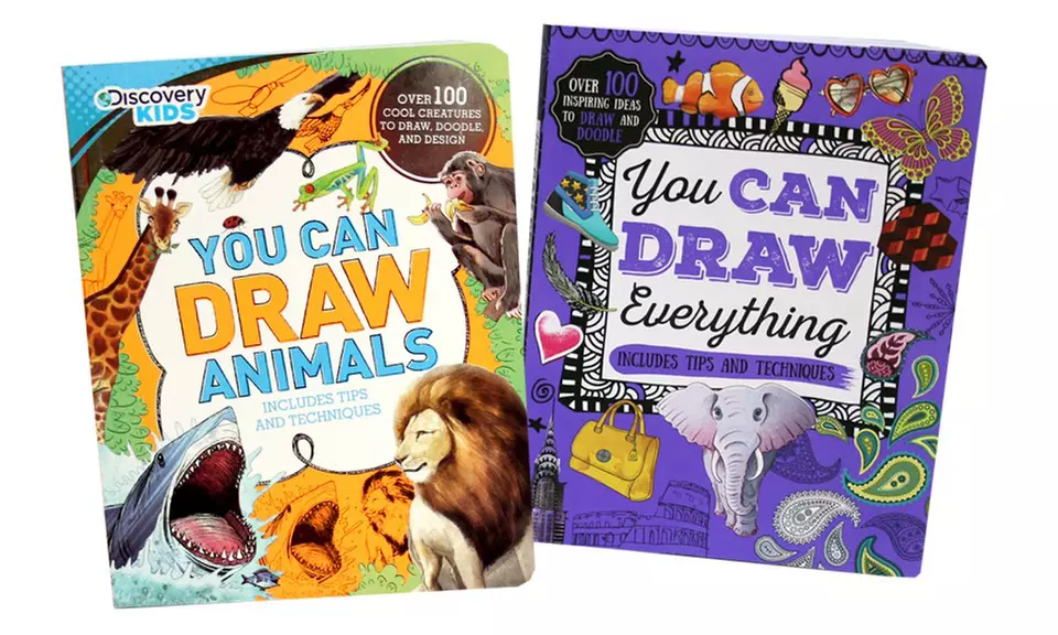 Instructional Two Book Drawing Set - Primary Image