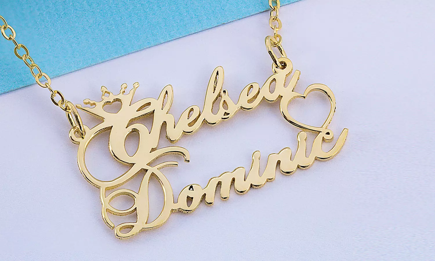 Royal Love Name Necklace from MonogramHub (Up to 90% Off) - Primary Image