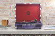 Zennox Retro Club Turntable Record Player Briefcase with Optional Spare Stylus - Second Medium