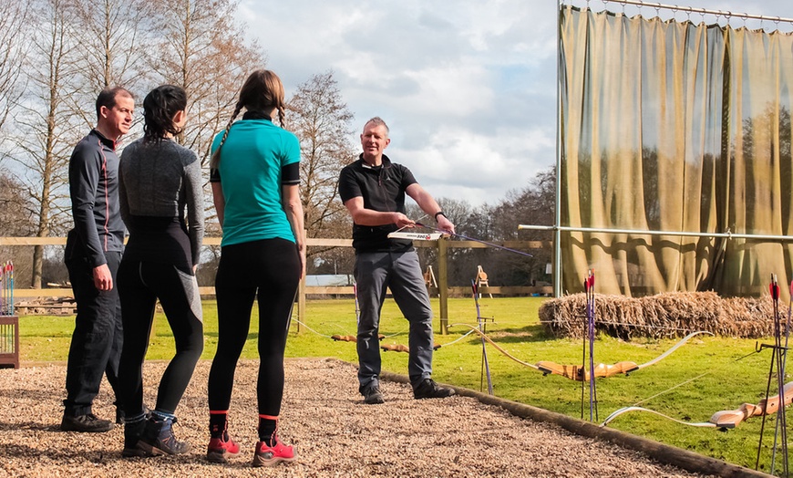 Image 6: Unleash Your Inner Warrior with Thrilling Axe Throwing and Archery Fun