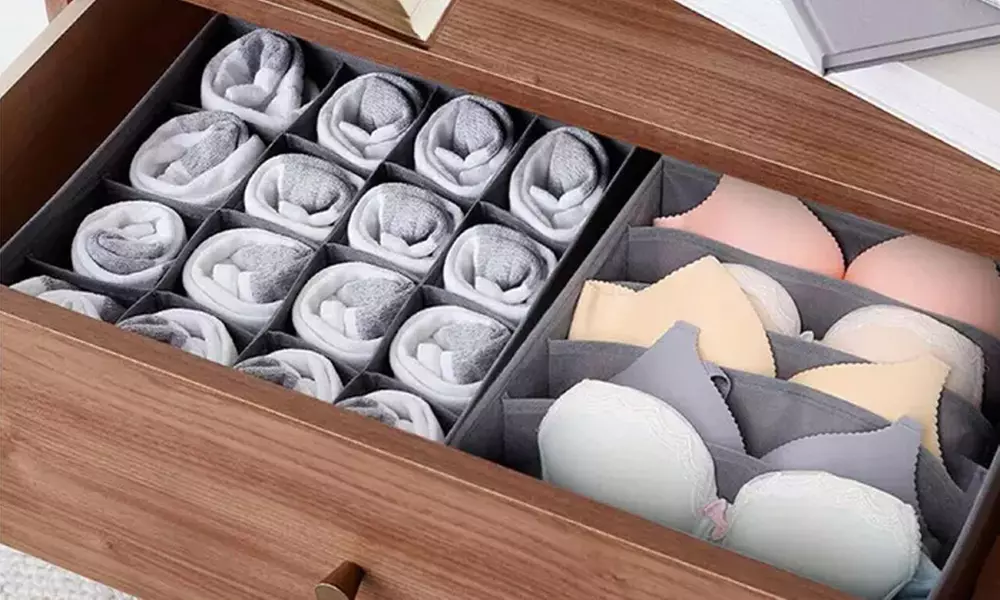 1 ou 2 lots de 3 organiseurs de tiroir - Primary Image