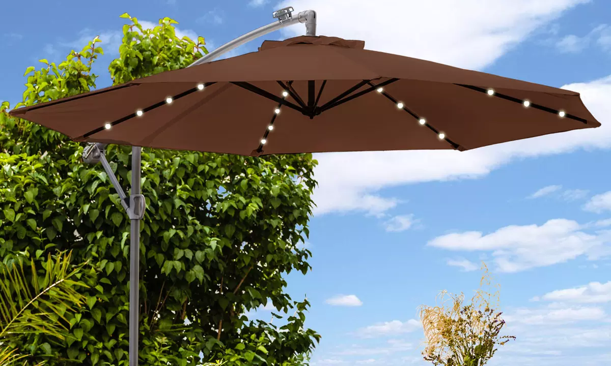 Swing & Harmonie LED-Sonnenschirm