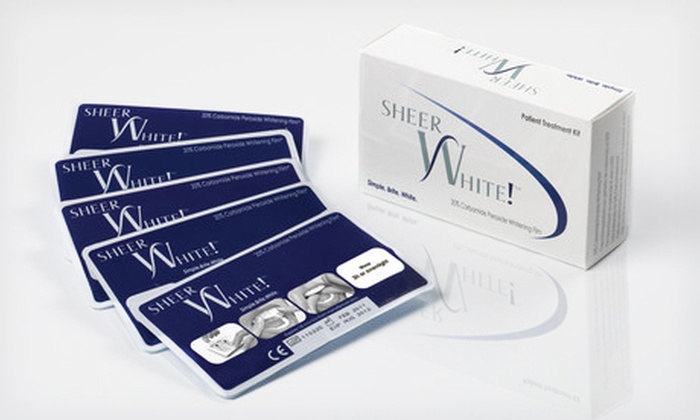 Teeth-Whitening Strips | Groupon Goods