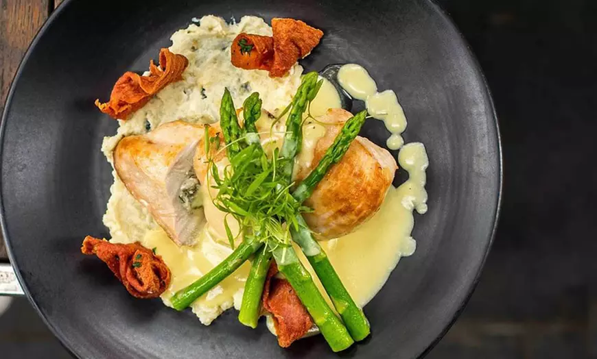 Image 4: Two-Course Meal with Wine for Two