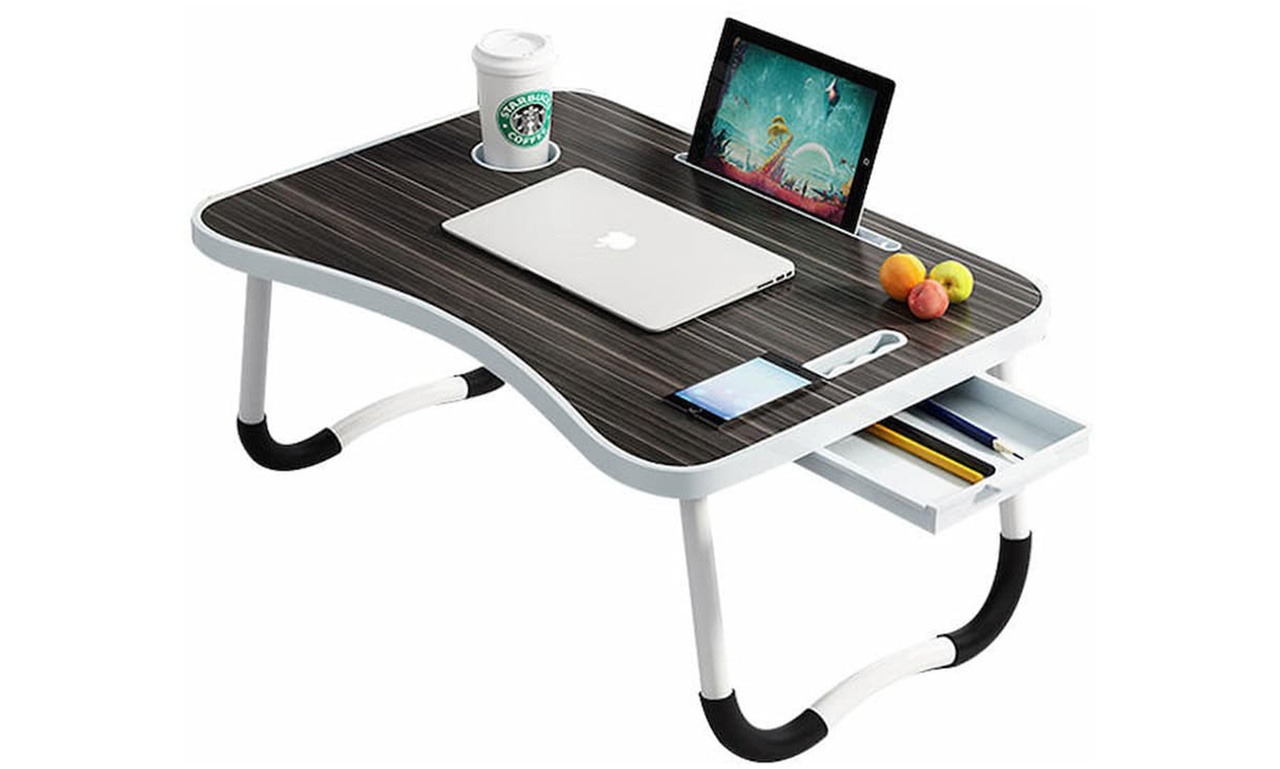 Herzberg opvouwbaar bureau met bekerhouder