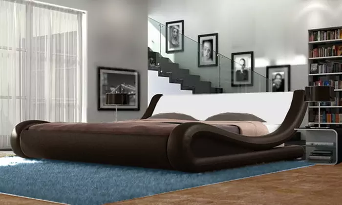 Galaxy Curved Bed Frame in Choice of Colour from £139 With Free Delivery (Up to 57% Off) - Image 5