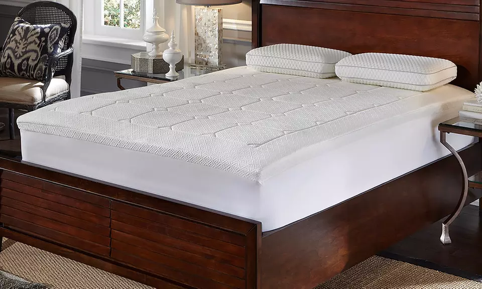 Dream Cloud 2.5" Euro-Top Quilted Microfiber Mattress Topper - Primary Image
