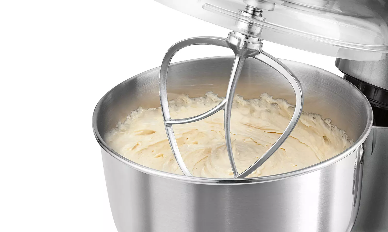 Robot patissier multifonction 4 en 1 - 6,2 L - 1200 W - Bomann KM 1395