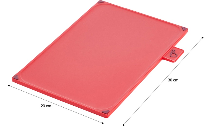 Image 7: Joseph Joseph Set of 4 Colour Coded Chopping Boards