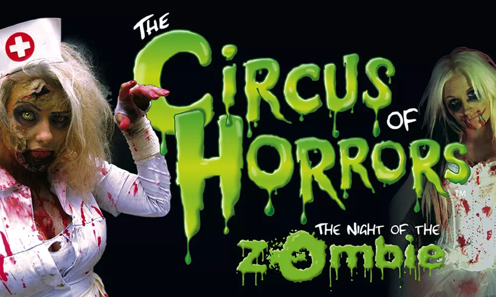 The Circus of Horrors Presents The Night of the Zombie Ticket for £13 (50% Off) - Primary Image