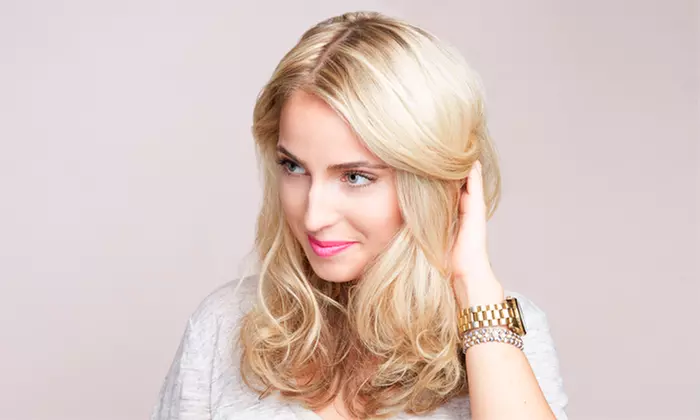 $33 for a Haircut with Aveda Purescription Conditioning Treatment at Strands Salon and Spa ($80 Value)  - Primary Image