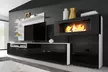 Olympo Kamin-Set für das Wohnzimmer in Weiß oder Schwarz - Second Medium