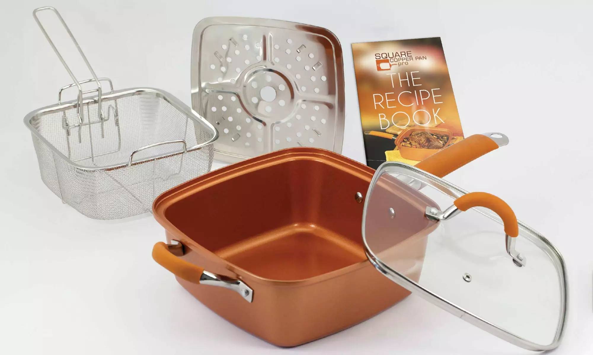 Square Copper Pan Pro Set (5-Piece) - Primary Image