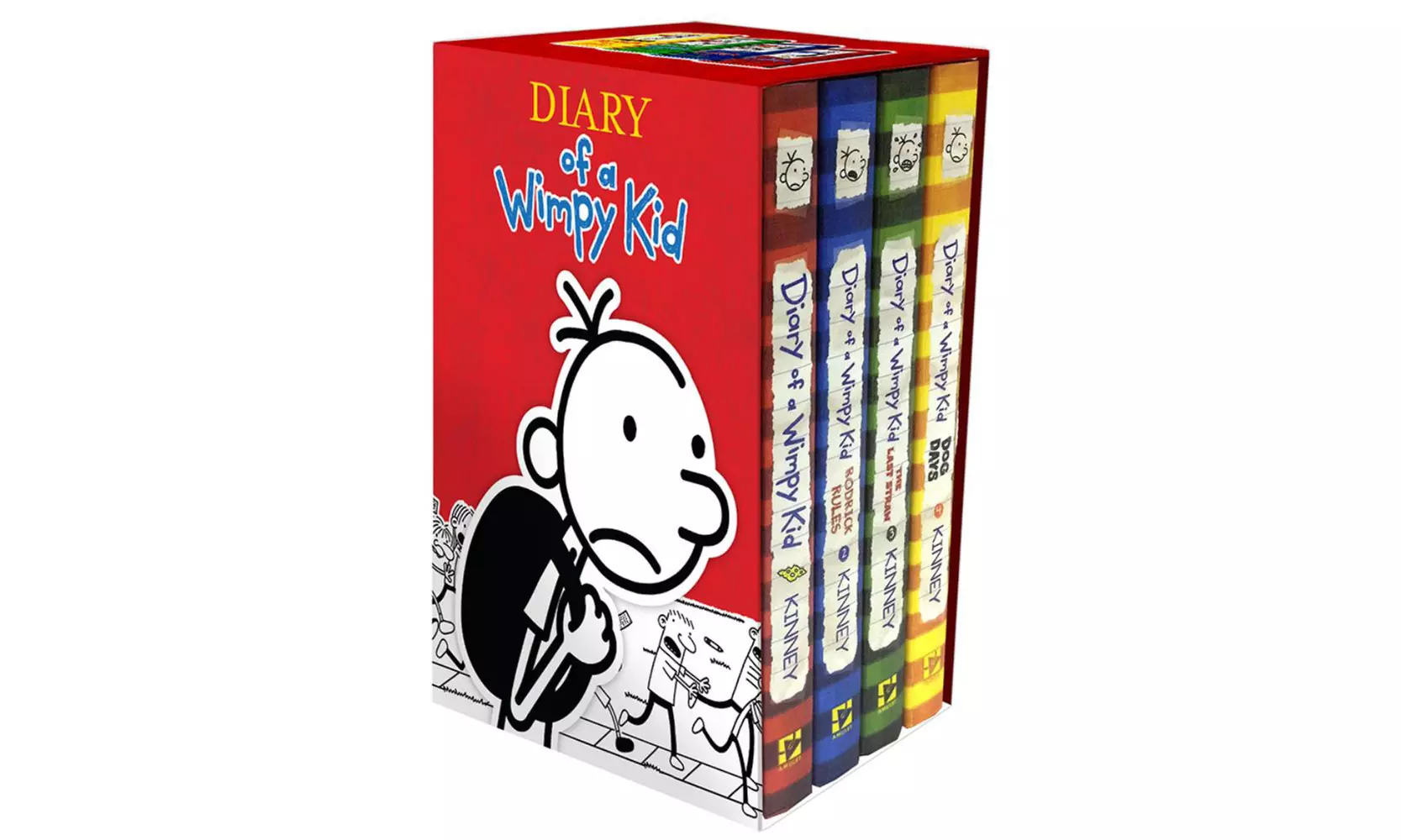 Diary of a Wimpy Kid Boxed Set (Books 1–4) - Primary Image