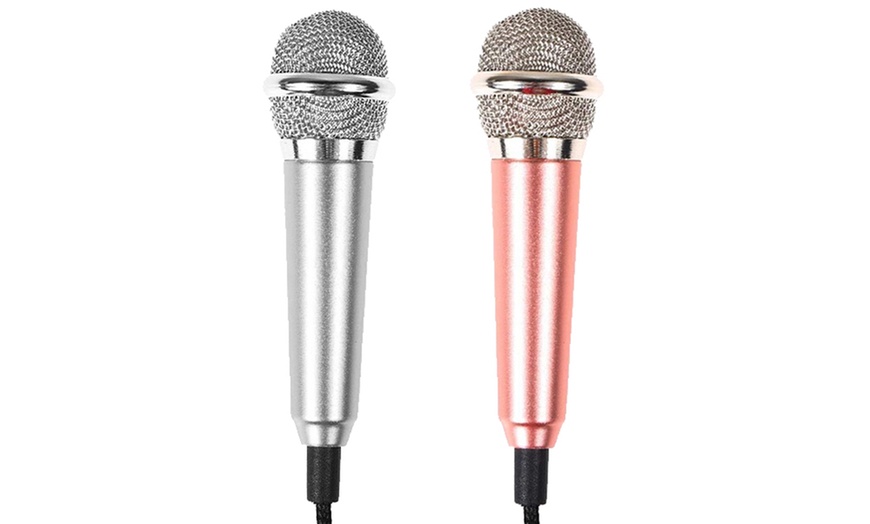 Image 12: Mini Karaoke Microphone